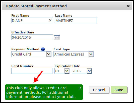 My Billing Info My Billing Info