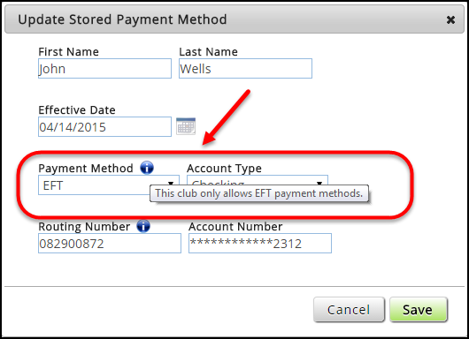 My Billing Info